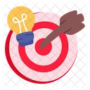 Creative Target Goal Icon