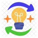 Creative Lamp Idea Icon