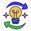 Creative Lamp Idea Icon