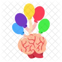 Creative Brain Thinker Icon