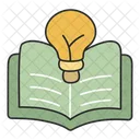 Creative Book Idea Education Icon