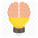 Creative Brain Creative Mind Innovative Brain Icon