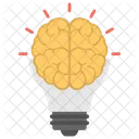 Creative Brain Bright Icon