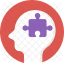 Creative Brain Jigsaw Icon