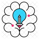 마음 상상력 혁신 아이콘