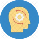 Creative Brain Creative Thinking Headgear Icon