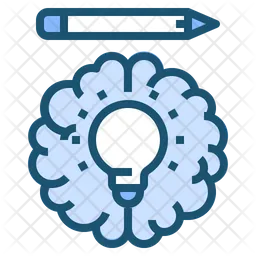 창의적인 두뇌  아이콘