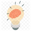 Creative Brain Creative Mind Bright Idea Icon