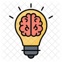 Creative Brain Brainstorming Creative Idea Icon