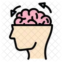 Creative Brain Creative Thinking Brainstorming Icon