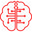 Creative Brain Network Brain Icon