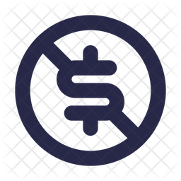 Creative Commons Nc Icon - Download in Line Style