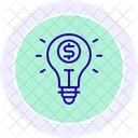 Creative Economy Line Icon Icon