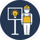 Labour Consulting Project Management Teamwork Management Icon