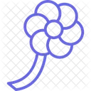Creative Flower Flower Heart Flower Icon