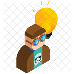 Creative head Icon