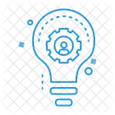 Creative Head Idea Icon