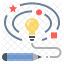 Creative Idea Art Icon