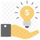 Creative Idea Innovative Idea Financial Idea Icon