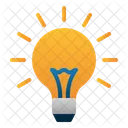 Creative Idea Lamp Light Icon