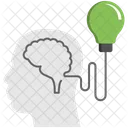 Bulb Mind Creative Icon