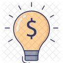 Idea Bulb Creativity Icon