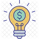 Bulb Dollar Finance Icon