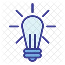 Creative Idea Bulb Idea Icon