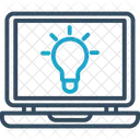 Creative laptop  Icon