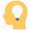 Creative Mind Idea Intelligent Icon