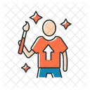 Creative Expression Painting Icon