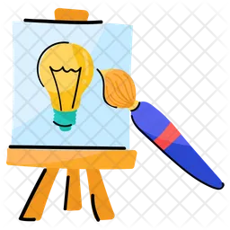 Creative Painting  Icon