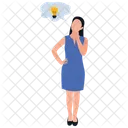 Creative Person Innovative Person Creative Ideas Icon