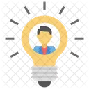 Creative Person Creative Thinking Idea Man Icon