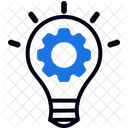 Creative Process Brainstorming Ideation Icon