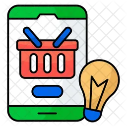 Creative shopping  Icon