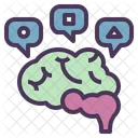 Creative Thinking Brain Icon