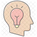 Creative Thinking Lineal Color Icon Icon