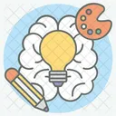 Creative Thinking Creative Brain Creativity Icon