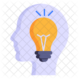 Creative Thinking Icon - Download in Flat Style