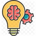 Creative Thinking Creative Head Icon