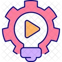 Creative video production  Icon