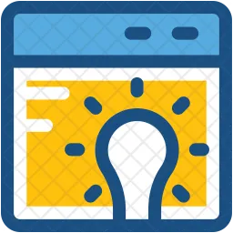 Creative webpage  Icon