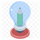 Creative Writing Idea Innovation Icon
