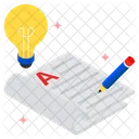 Creative Writing Content Writing Article Writing Icon
