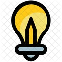 Bombilla Lapiz Luz Icon