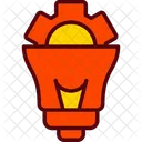 Creatividad Bombilla Negocios Icon