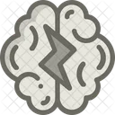 Cerveau Idee Brainstorming Icon