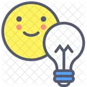 Ampoule Idee Intelligence Icône
