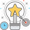 Creativite Creation Ampoule Icon